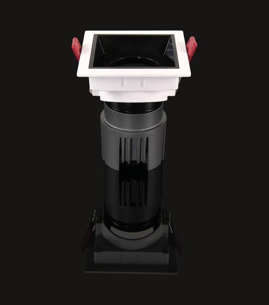 AMS Ra90 Square LED Interior Spotlights Aluminum Die Casting For Hotels Villas Clubs