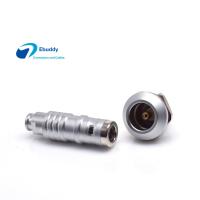 Conectores coaxiales circulares impermeables 50ohm del conector FFA.0E.250 del reemplazo 0E de Lemo