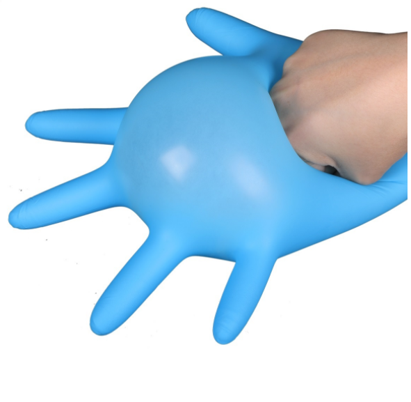 Hypoallergenic Nitrile Disposable Medical Gloves Break Resistant