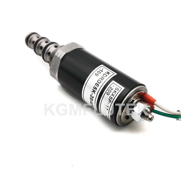 Excavator Pump Hydraulic Solenoid Valve For VOLVO EC140 EC210