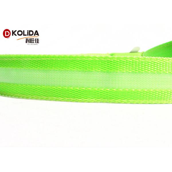 USB Rechargeable 47.2 Inch 120cm Led Light Dog Leash Night Safety Pet Leash Neon Green