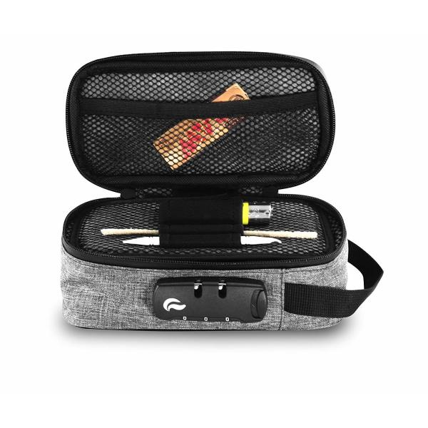 Skunk Sidekick Carbon Smell Proof bags w/Combo LockNEW Collection Grey 8 x 4 x 3inches