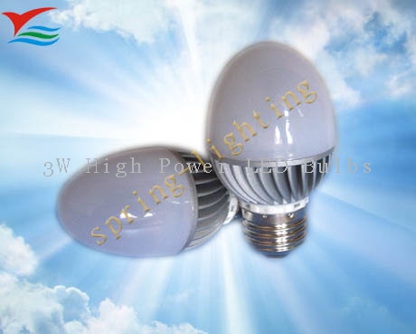 Unique heat sinking design 3W E27 AC85 - 265V LED ball bulbs for shopping and show window
