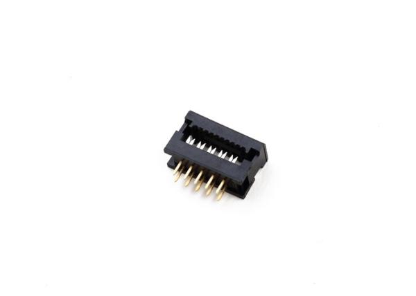 2 * 5 Pins DIP Plug Connector 2.54mm Pitch Dual Row PBT Material Insulation Resistance