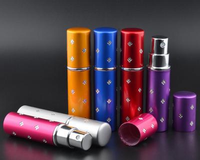 Empty Small Perfume Atomiser Pocket , 5ml Thick Oil Perfume Travel Spray