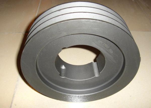 Black Oxide Surface V Belt Pulley Sand Mold Casting Easy To Assemble