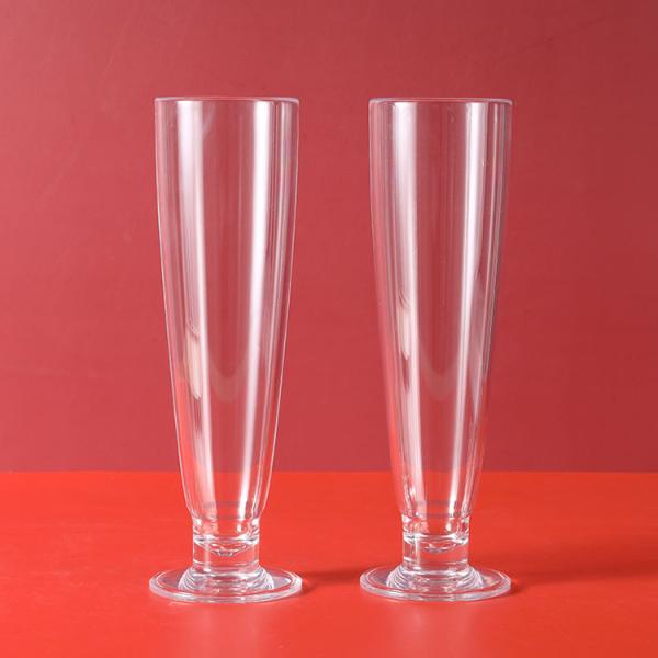 Shatterproof Reusable Sling Plastic Martini Glass Juice Cup 350ml 12oz