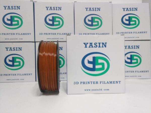 WOOD Metal Filled 3D Printer Filament PLA Red Copperfill Filament For Toys / Crafts