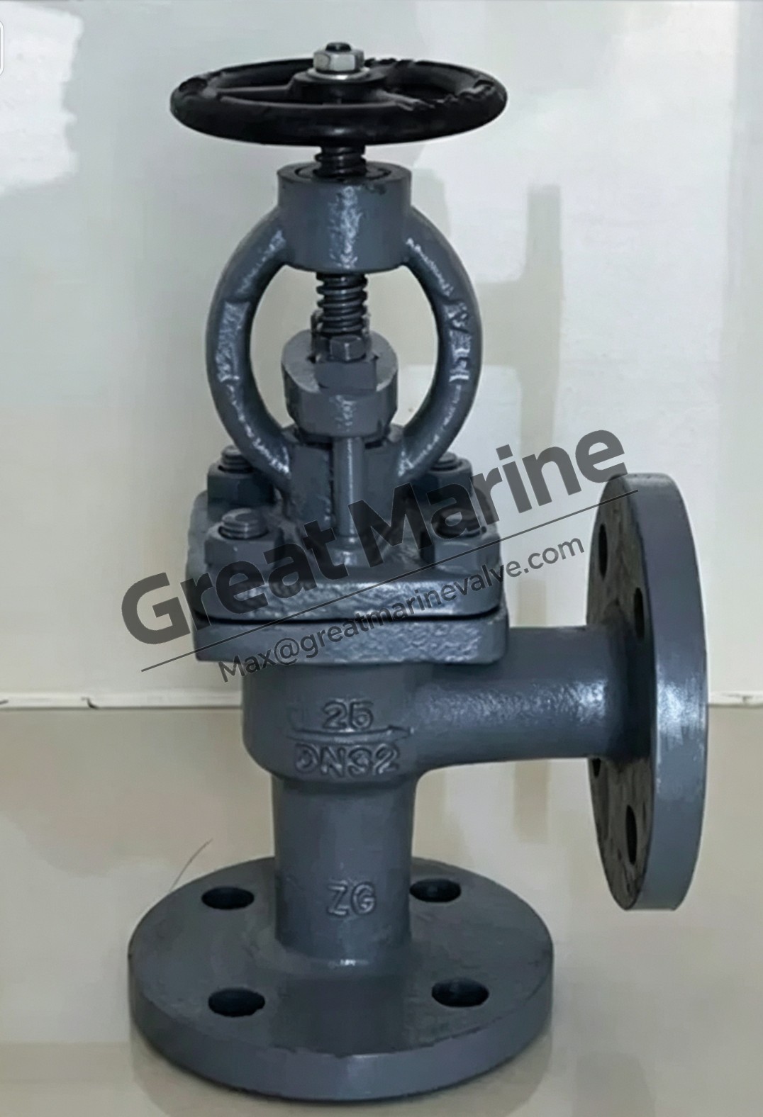 Marine Cast Steel Flanged SDNR Valve GB/T 585-2008 Type A/AS DIN GLOBE CAST STEEL VALVE,GGLOBE CHECK VALVE, GLOBE SDNR VALVE