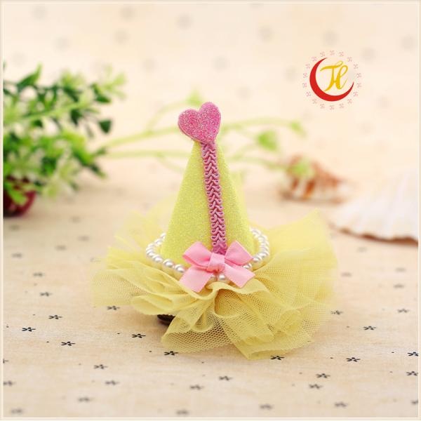 Love candy-colored hat hairpin headdress Korean children jewelry wholesale baby