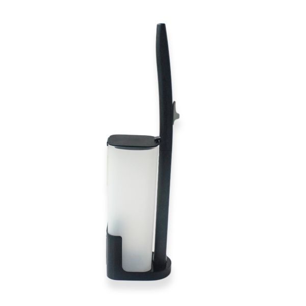 Black Disposable Toilet Brush with Replacement Heads for Efficient Cleaning