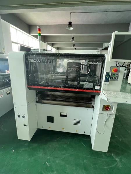 Máquina de colocación y recogida SMT Samsung Decan S1, 120 alimentadores, PCB de 510x510mm
