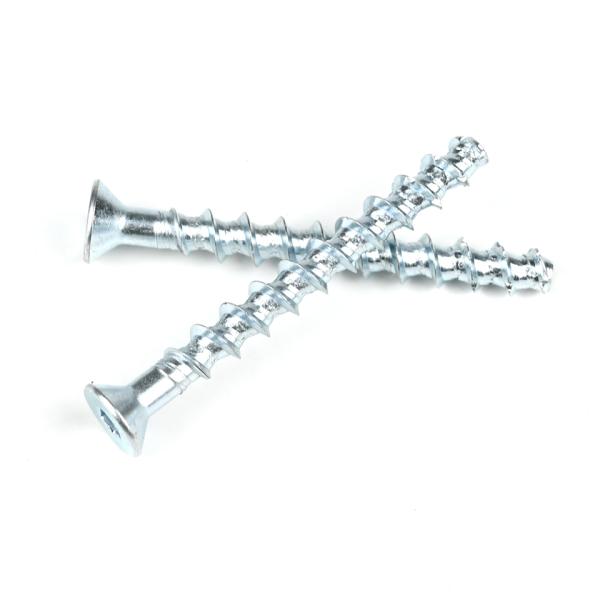 SUS410/SUS410 SUS304/10B21/1022 Hex Socket Csk Head Concrete Screw for Concrete Building