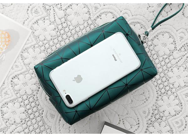 Portable lady large capacity simple waterproof travel small lipstick cosmetics storage makeup bags