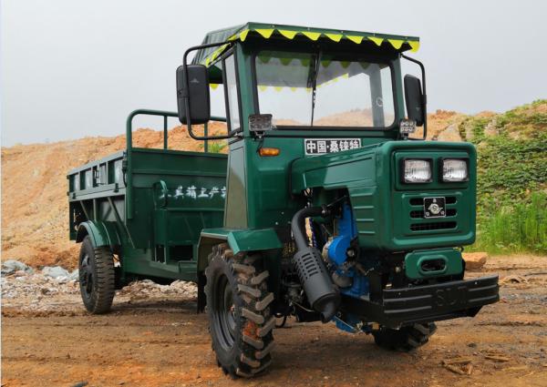 2 Ton 4 Wheel Drive Dump Truck , Light weight All Terrain Dump Truck