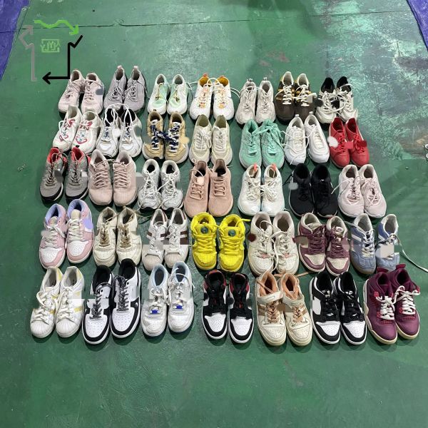 Mix Size Second Hand Brand Women's Shoes Bales Packing 2nd Hand Designer Shoes