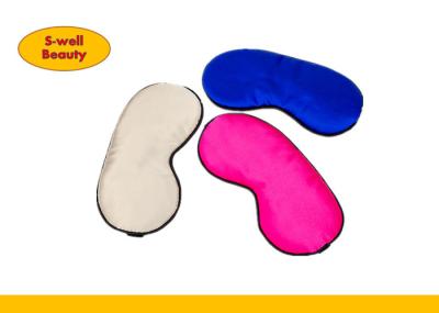 Top seller custom with client's logo silk travel eye mask for eyes relaxing and sleeping