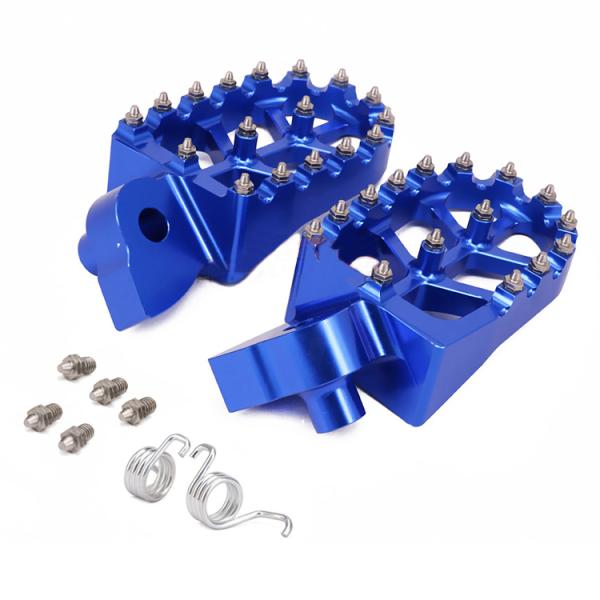 CNC Aluminum Alloy Dirt Bike Foot Pegs for Yamaha YZ YZF WR 85 125 250 400 426 450F