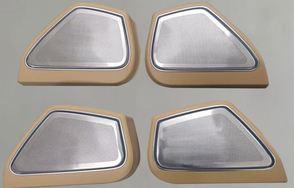 Ambient lights selective breeding Luminous horn cover Black/Red/Cream-coloured for Porsche Panamera(2017-2022)