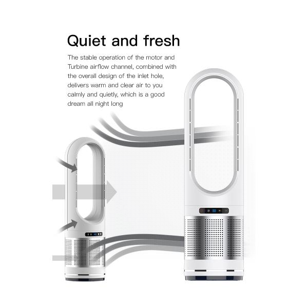 Multi 3 in1 Electric Air Purifier Cooler and Heater for Home 18/46 Inches Floor Standing