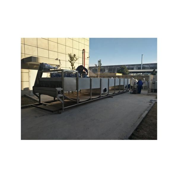1150 KG Tunnel Pasteurization Machine with Adjustable Sterilization Time 4-40min