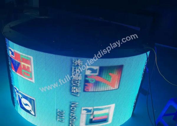Circular Led Display P3 / P4 / P5 / P6 , Round Led Screen Smd LW-FI 6