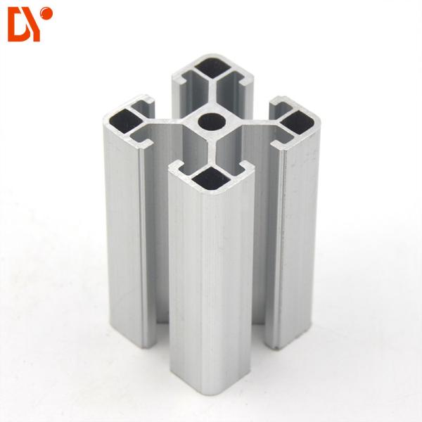 Customized Square Structural Aluminium Tube 4040 Mill Finish Extruded Profiles Aluminium
