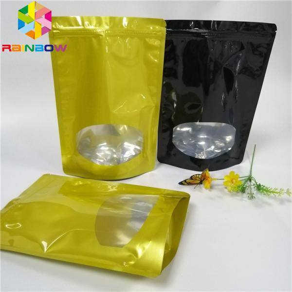 Mini Aluminum Foil Pouch Packaging Stand Up k Recyclable Candy Sugar Applied