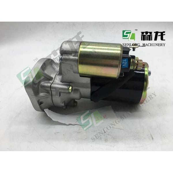 motor de arrancador de 12V 9T 2.0KW CW para el motor 3KR1 S13-115 S13115 S13-115A del excavador EX15 EX25 EX35 Isuzu de Hitachi