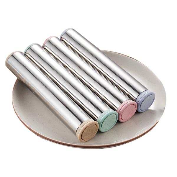 21*3.2cm 4PCS Mint Green Kitchen Flatware Sets Chopsticks With Fork And Spoon