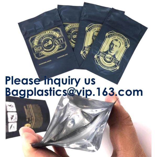 Child Resistant Exit Handle Bags Smell Proof For Legal Medicinal Products Mylor Foil k Bag