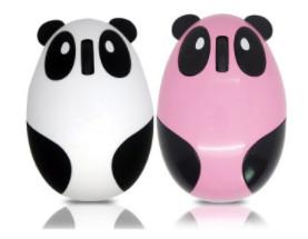 desenhos animados Panda Rechargeable Gaming Mouse dos acessórios de computador 1200Dpi