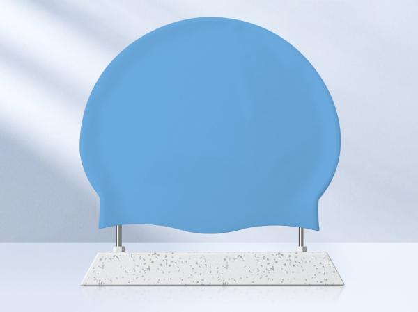 Customizable Logo Colors Silicone Swim Cap 17 In-Stock Colors Flexible Customization Fast Production