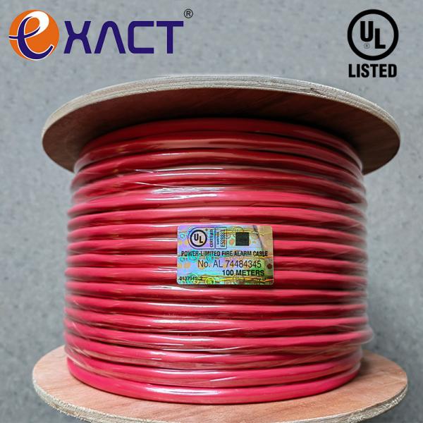 Fire Alarm Security Cable Red 14/2 14 AWG 2 Conductor Solid FPLR Spool 1000 foot for Your
