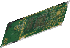 Платы с печатным монтажом Nanya FR4 1.60mm Hdi 10 слоев для прибора GPS автомобиля