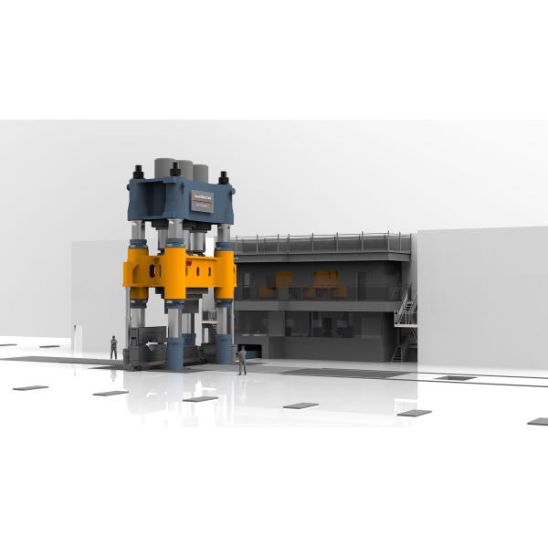 Four Column Push Down Fully Hydraulic Open Die Hydraulic Forging Press