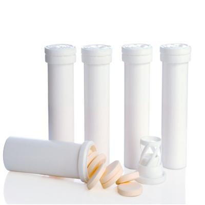 Effervescent Tablet Vitamin C Tubes Packaging Childproof Health Safe Candy Container OEM