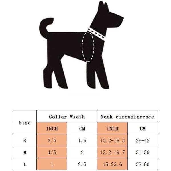 Soft Neoprene Padded Dog Collar with Waterproof Reflective C-01