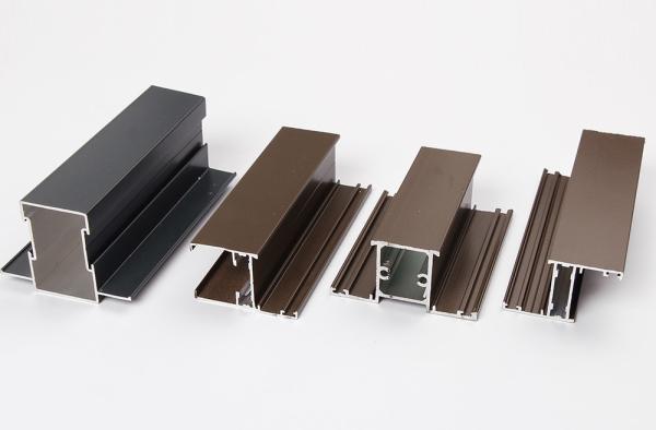 T Shape Anodized Aluminum 6063 T6 / Aluminium Window Extrusions Profiles