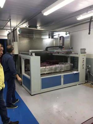 6 tela táctil de pintura automático robótico da máquina 2.5KW 10in da linha central