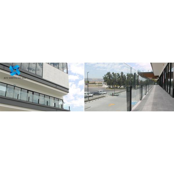 Glass railing guardrail for outdoor fencing Решения для ограждения стеклянных ограждений