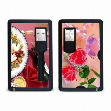 Impulsión AT-045A de memoria USB de la tarjeta de crédito del regalo de la promoción