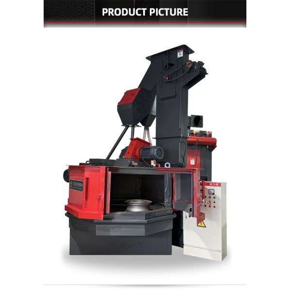Wheel Shot Blasting Machine Rotary Table Shot Blast Machine