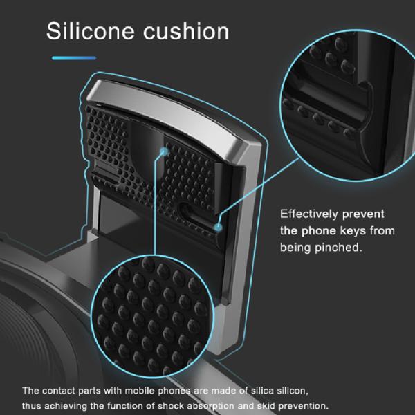 Mobile Phone Qi 1.67A 15W QC3.0 Car Mount Charger Holder