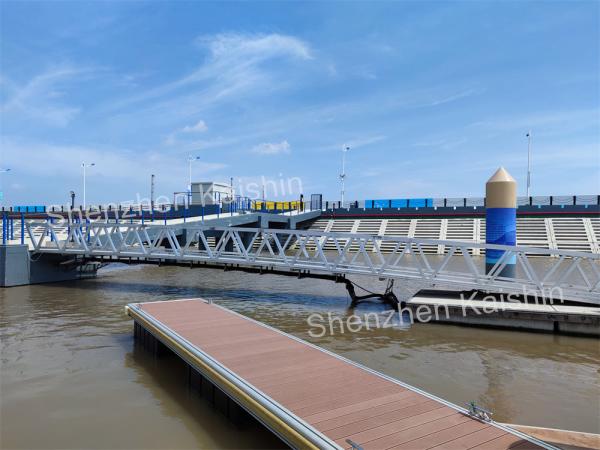 Corredor central de alumínio da doca de flutuação da placa de Marine Dock Ramps Aluminum Tread