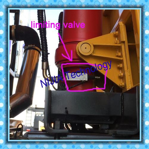 3D Operator cabin Control Air Dump Valve 3 Way Pressure Reset For Autotruck