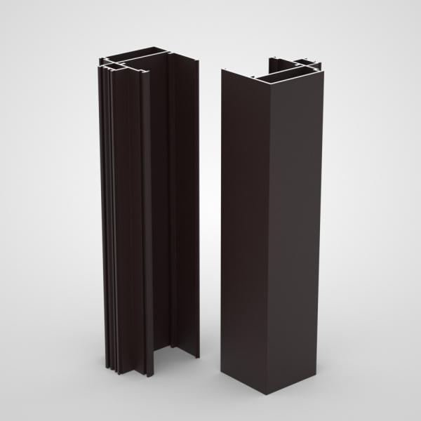 Профили ненесущей стены легковеса 6063 алюминиевые