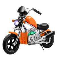 Des enfants de 80 kg montent sur une moto électrique avec un lecteur de musique et un phare LED