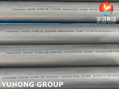 Tubulação de aço inoxidável frente e verso, ASTM A790, ASTM A928, S31803, S32750, S32760, S31254, 254Mo, 253MA