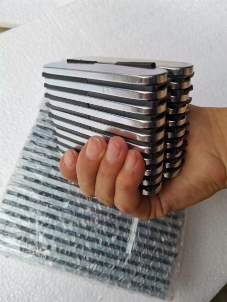 Strong Motor NdFeB Neodymium Magnet Ring Arc Shaped Nickel Coating Super